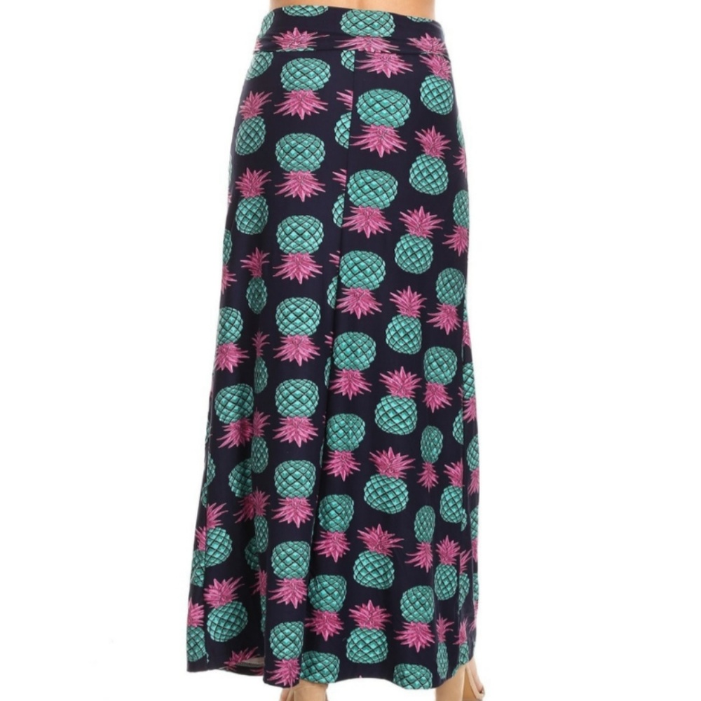 Pineapple Maxi Dress Cool & Different - Picture 3 of 4